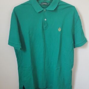 Ralph Lauren Green Polo Shirt for Men